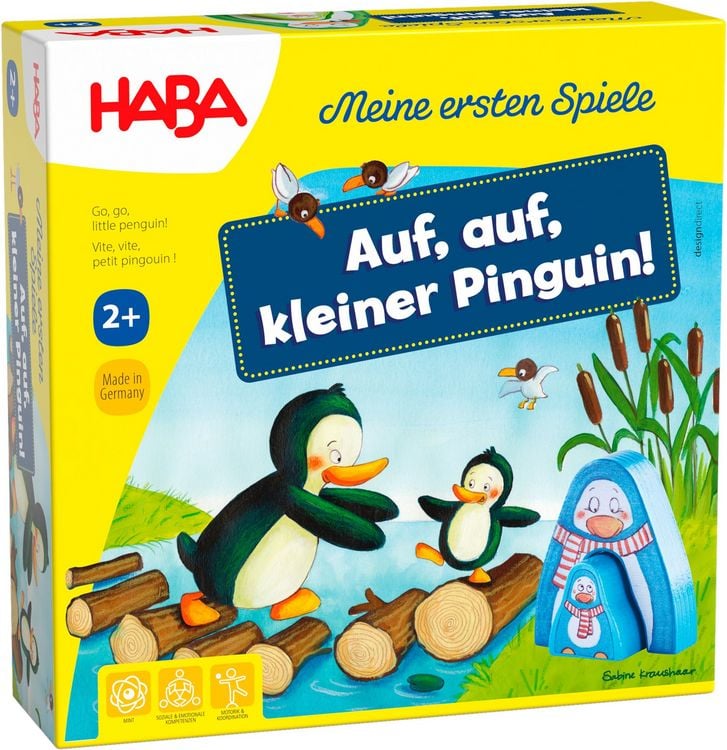Produktbild: Meine ersten Spiele Auf, auf kleiner Pinguin