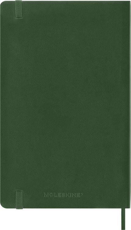 Produktbild: Moleskine 12 Monate Tageskalender 2027, Large/A5, 1 Tag = 1 Seite, Weicher Einband, Myrtengr&uuml;n