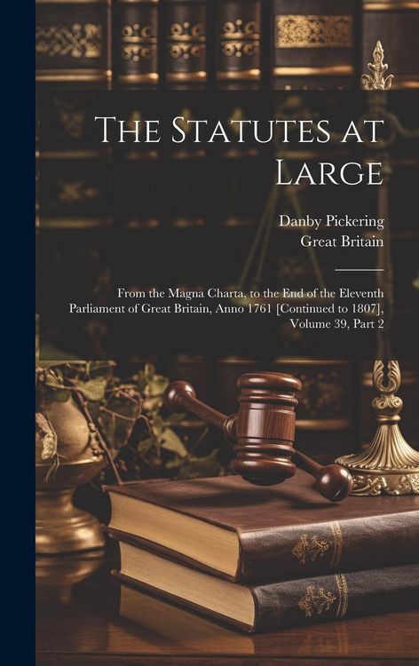 Produktbild: The Statutes at Large