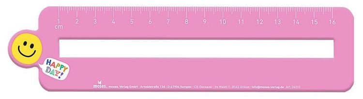 Produktbild: Happy Day 3in1 Lese-Lineal