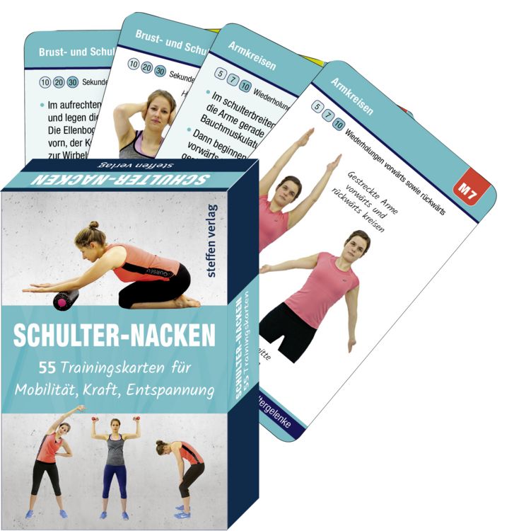 Produktbild: Trainingskarten: Schulter-Nacken