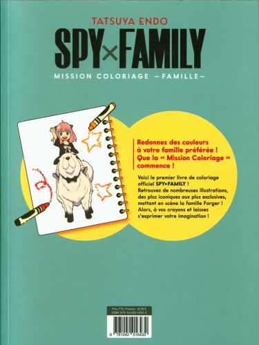Produktbild: Spy x Family : cahier de coloriage