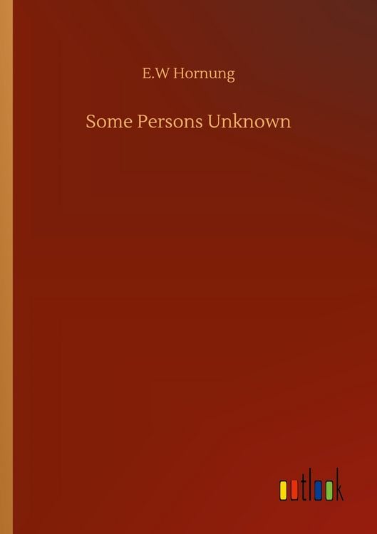 Produktbild: Some Persons Unknown