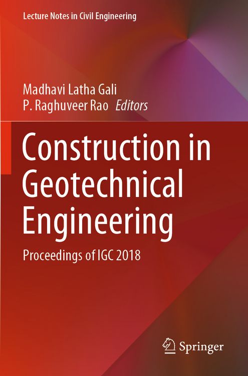 Produktbild: Construction in Geotechnical Engineering