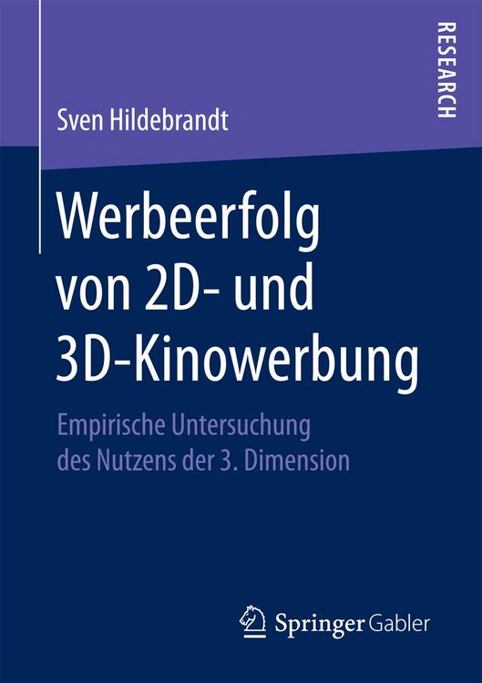 Produktbild: Werbeerfolg von 2D- und 3D-Kinowerbung
