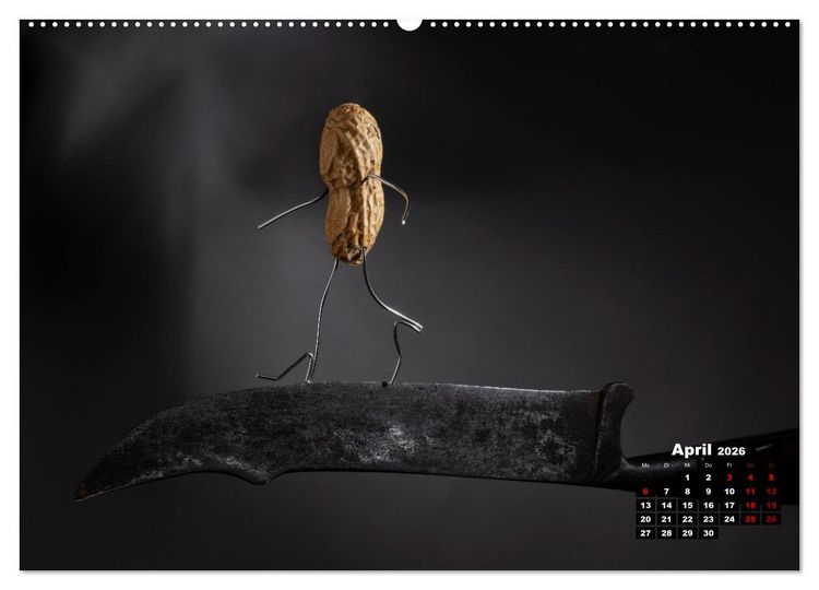 Produktbild: Erdnussm&auml;nnchen Geschichten. (Wandkalender 2026 DIN A2 quer), CALVENDO Monatskalender