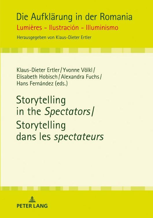 Produktbild: Storytelling in the Spectators / Storytelling dans les spectateurs