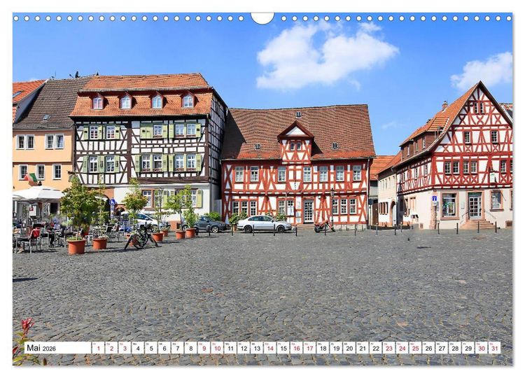 Produktbild: Gro&szlig; Umstadt vom Frankfurter Taxifahrer (Wandkalender 2026 DIN A3 quer), CALVENDO Monatskalender