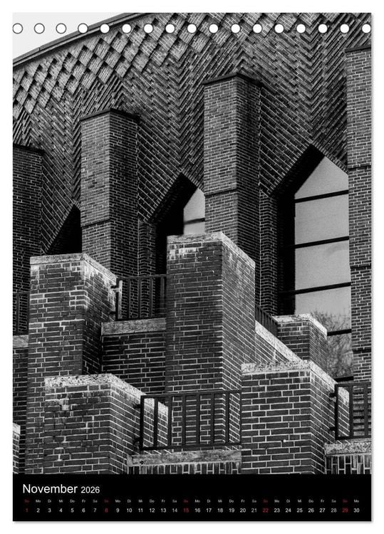 Produktbild: ART DECO Architektur in Deutschland (Tischkalender 2026 DIN A5 hoch), CALVENDO Monatskalender