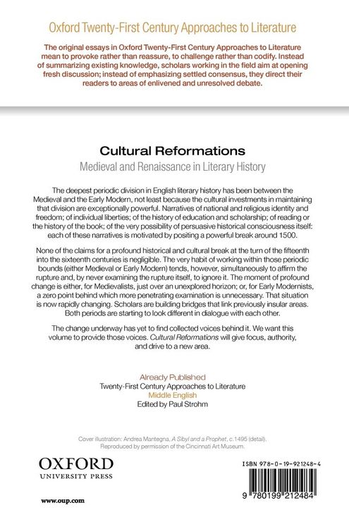Produktbild: Cultural Reformations