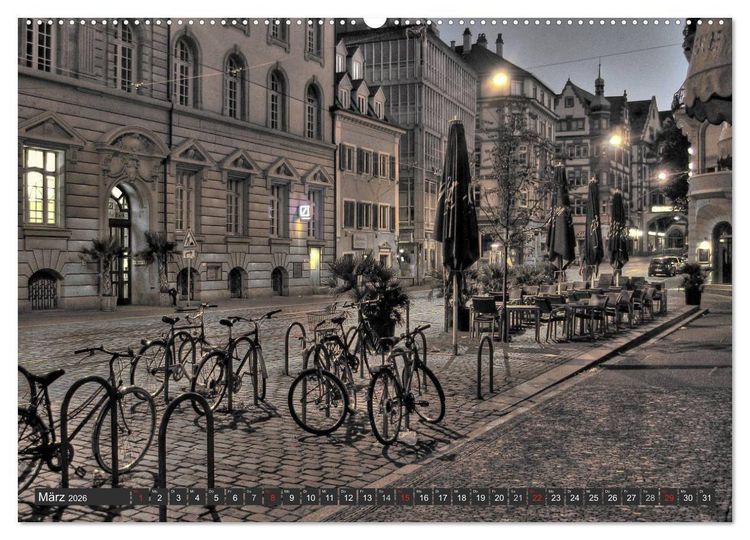 Produktbild: St&auml;dte &bull; Europas Gesichter (Wandkalender 2026 DIN A2 quer), CALVENDO Monatskalender