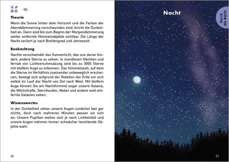 Produktbild: Anaconda Taschenf&uuml;hrer Sterne und Planeten. Den Nachthimmel mit blo&szlig;em Auge beobachten