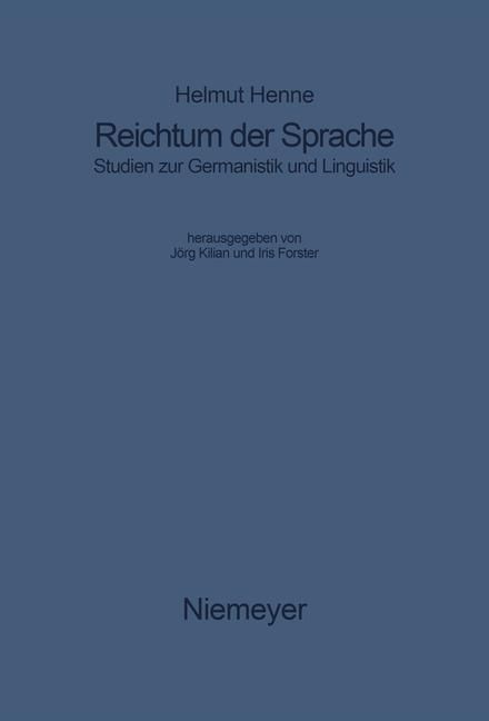 Produktbild: Reichtum der Sprache