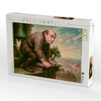 Produktbild: CALVENDO Puzzle Der Gl&ouml;ckner von Notre-Dame | 1000 Teile Lege-Gr&ouml;&szlig;e 64x48cm Foto-Puzzle f&uuml;r gl&uuml;ckliche Stunden