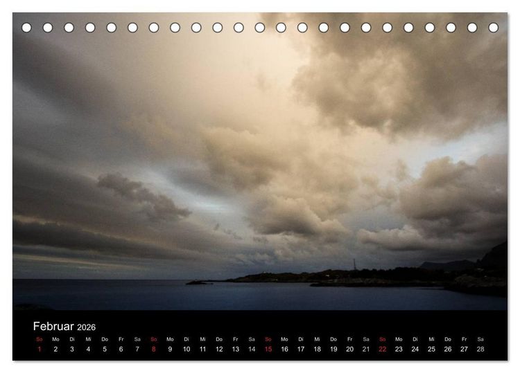 Produktbild: Himmels-Bilder - Die gro&szlig;e Weite (Tischkalender 2026 DIN A5 quer), CALVENDO Monatskalender