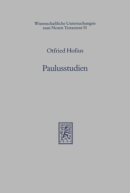 Produktbild: Paulusstudien