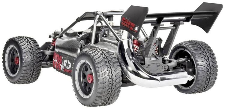 Produktbild: Reely Carbon Fighter III Limited-Edition 1:6 RC Modellauto Benzin Buggy Heckantrieb (2WD) RtR 2,4 GHz Limitiert
