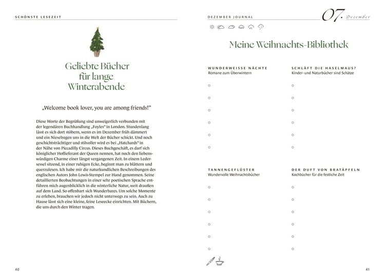 Produktbild: Dezember Journal