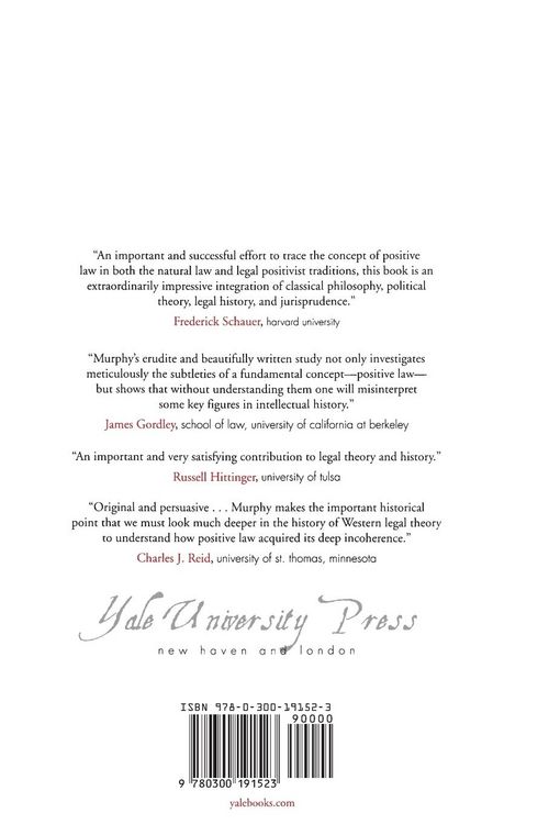 Produktbild: The Philosophy of Positive Law