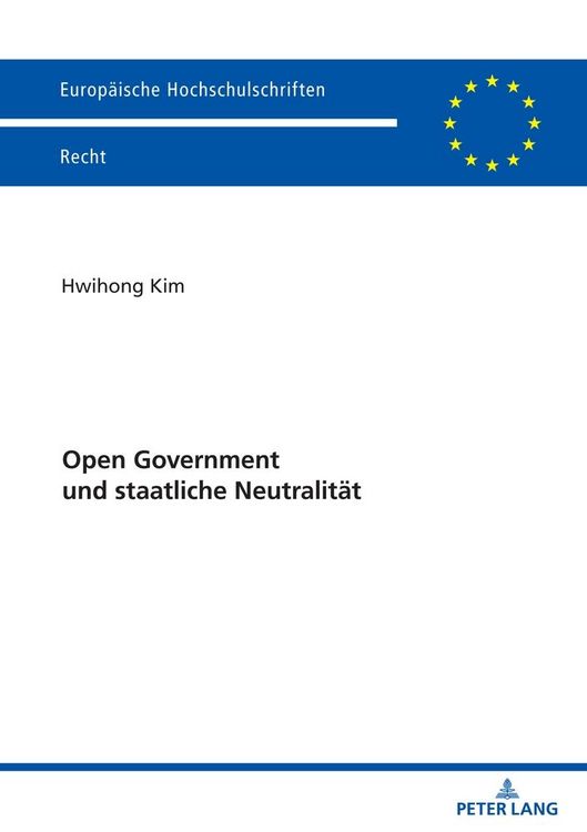 Produktbild: Open Government und staatliche Neutralit&auml;t
