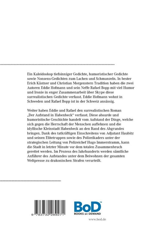 Produktbild: Tiefsinniges und Unsinniges