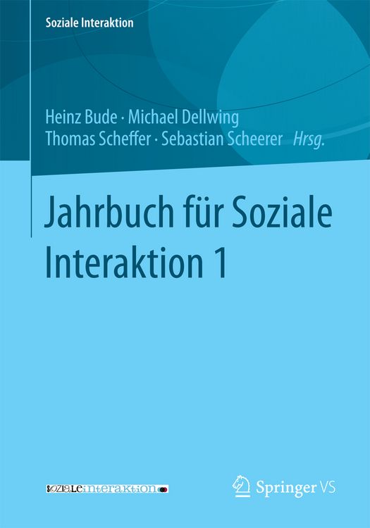 Produktbild: Jahrbuch f&uuml;r Soziale Interaktion 1