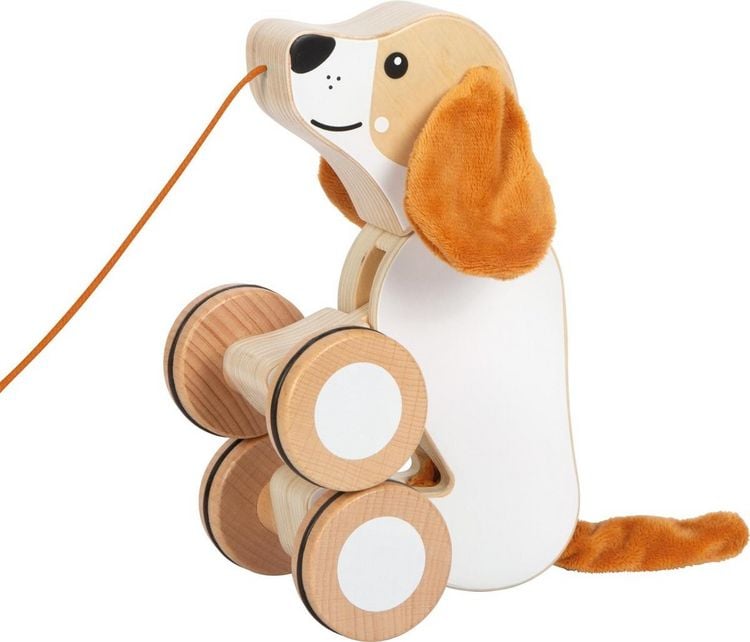 Produktbild: Nachziehtier Hund mit Knisterohren