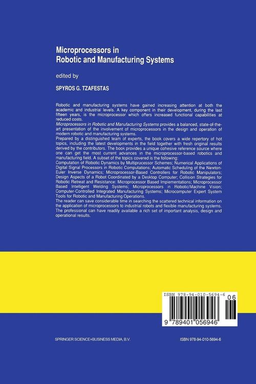 Produktbild: Microprocessors in Robotic and Manufacturing Systems