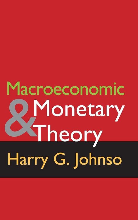 Produktbild: Macroeconomics and Monetary Theory