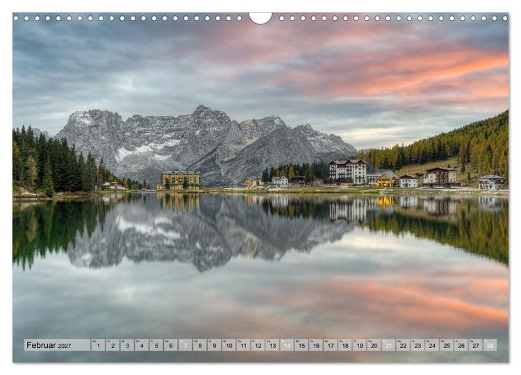 Produktbild: Faszination Dolomiten (Wandkalender 2027 DIN A3 quer), CALVENDO Monatskalender
