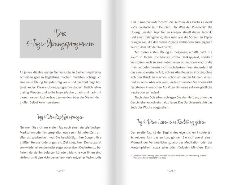 Produktbild: Inspiriertes Schreiben. Selbsterkenntnis, inneres Wachstum und harmonische (Neu-)Orientierung