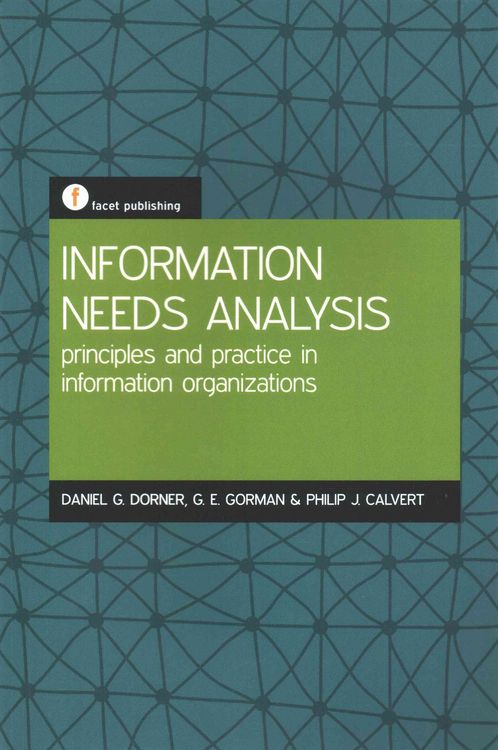 Produktbild: Information Needs Analysis