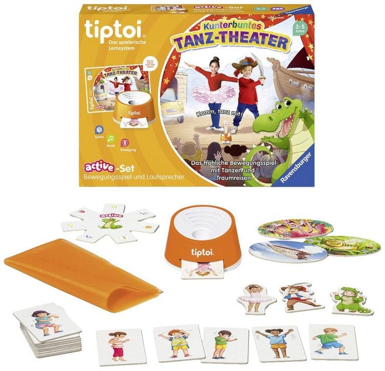 Produktbild: Tiptoi® ACTIVE Set Kunterbuntes Tanz-Theater - ab 3 Jahre