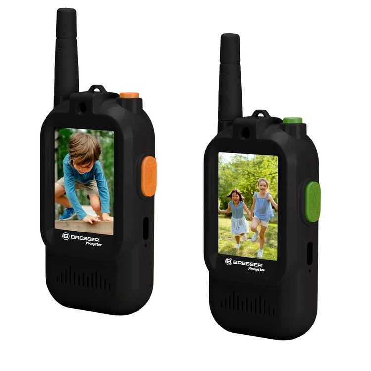Produktbild: Bresser Youngster - Video-Walkie-Talkies-Set f&uuml;r Kinder,