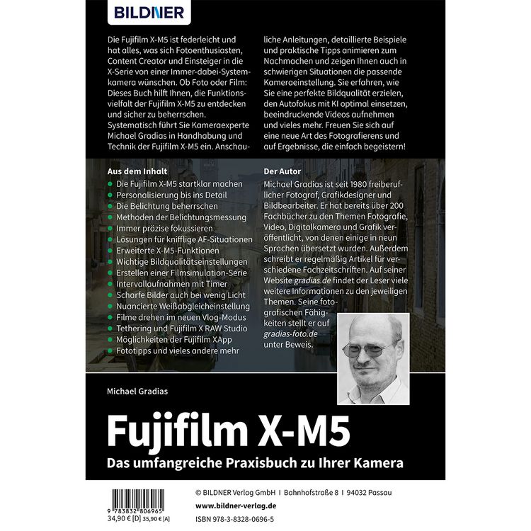 Produktbild: Fujifilm X-M5: Das umfangreiche Praxisbuch zu Ihrer Kamera