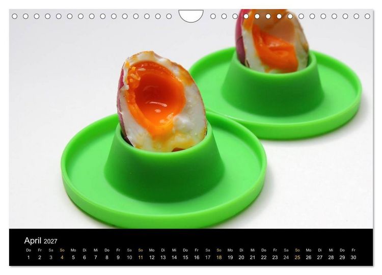 Produktbild: ei.ei.ei &ndash; Fotografische Gedanken zum Ei (Wandkalender 2027 DIN A4 quer), CALVENDO Monatskalender