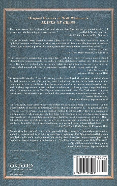 Produktbild: Walt Whitman's Leaves of Grass