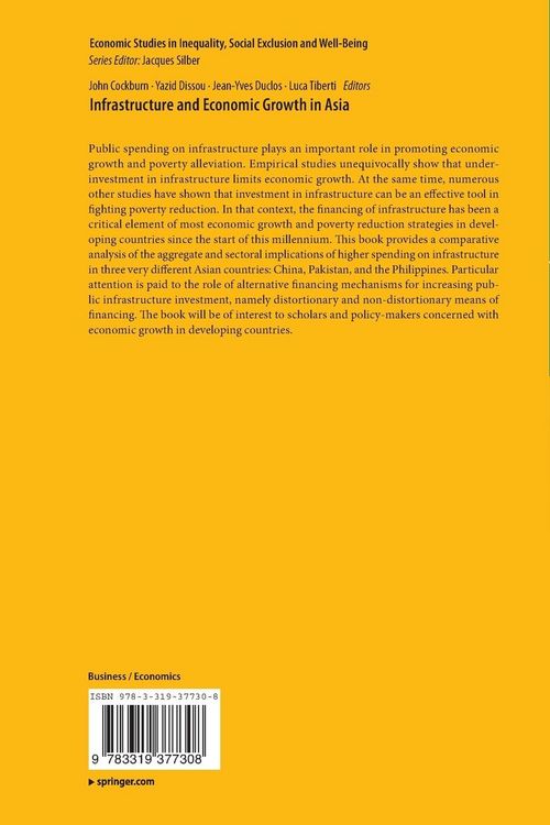 Produktbild: Infrastructure and Economic Growth in Asia