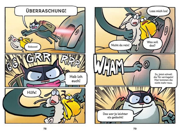 Produktbild: Fluffy und Robocat
