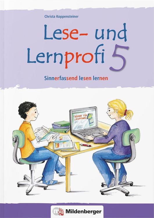 Produktbild: Lese- und Lernprofi 5 - Sch&uuml;lerarbeitsheft - silbierte Ausgabe