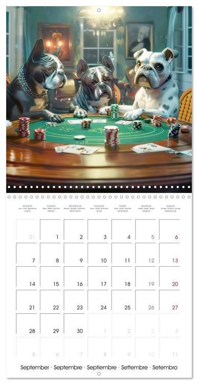 Produktbild: Great Gangster Dogs (Wall Calendar 2026 12 &times; 12 Inch) CALVENDO 12 Month Wall Calendar