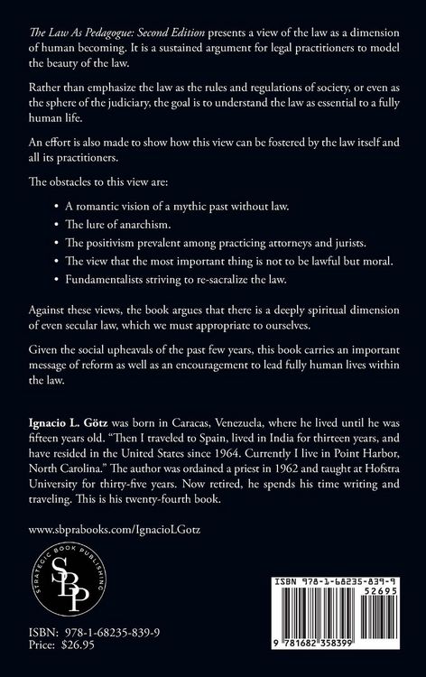 Produktbild: The Law as Pedagogue