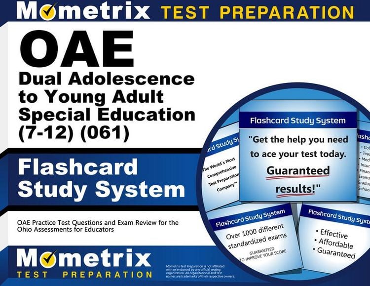 Produktbild: Oae Dual Adolescence to Young Adult Special Education (7-12) (061) Flashcard Study System
