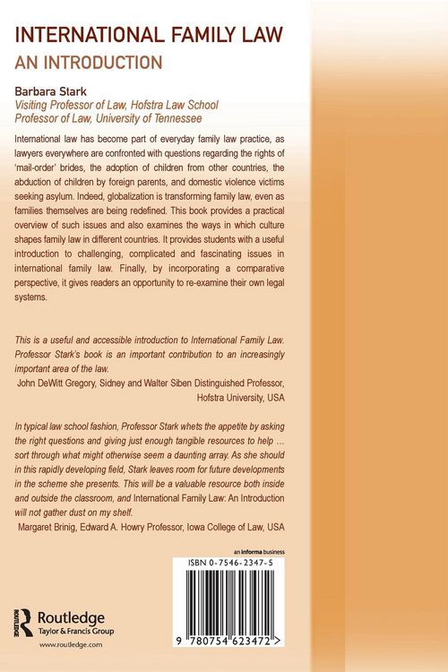 Produktbild: International Family Law