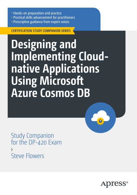 Produktbild: Designing and Implementing Cloud-native Applications Using Microsoft Azure Cosmos DB