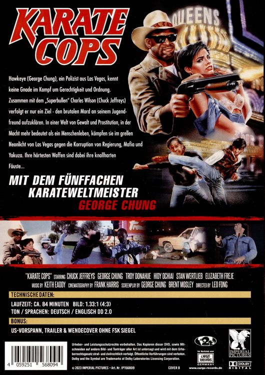 Produktbild: Karate Cops - Eyes of the Dragon III - Cover B - Uncut