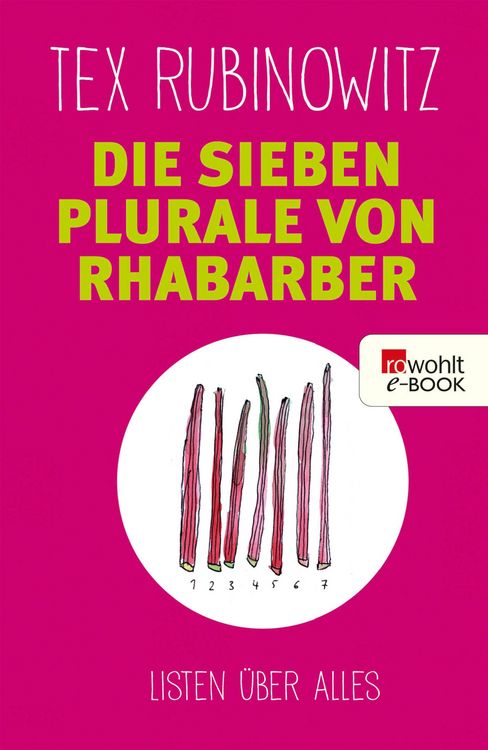 Produktbild: Die sieben Plurale von Rhabarber