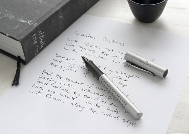 Produktbild: Faber-Castell F&uuml;ller Grip 2011 M silber