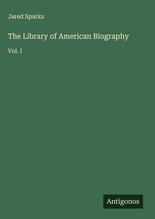 Produktbild: The Library of American Biography