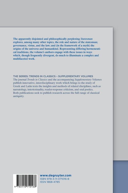 Produktbild: Plato&rsquo;s &rsaquo;Statesman&lsaquo; Revisited
